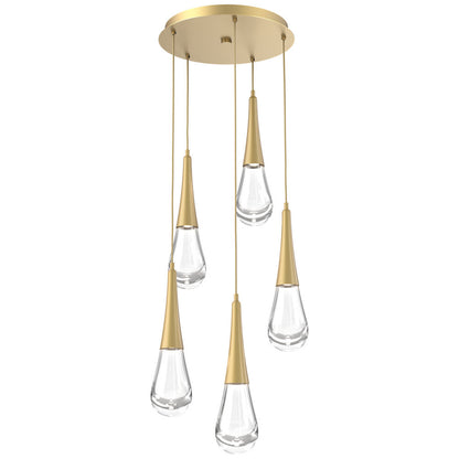 Raindrop Round LED Multi-Light Pendant