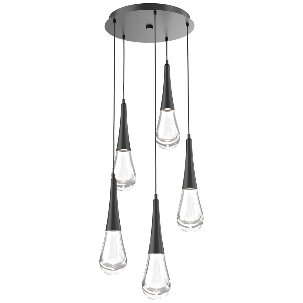 Raindrop Round LED Multi-Light Pendant