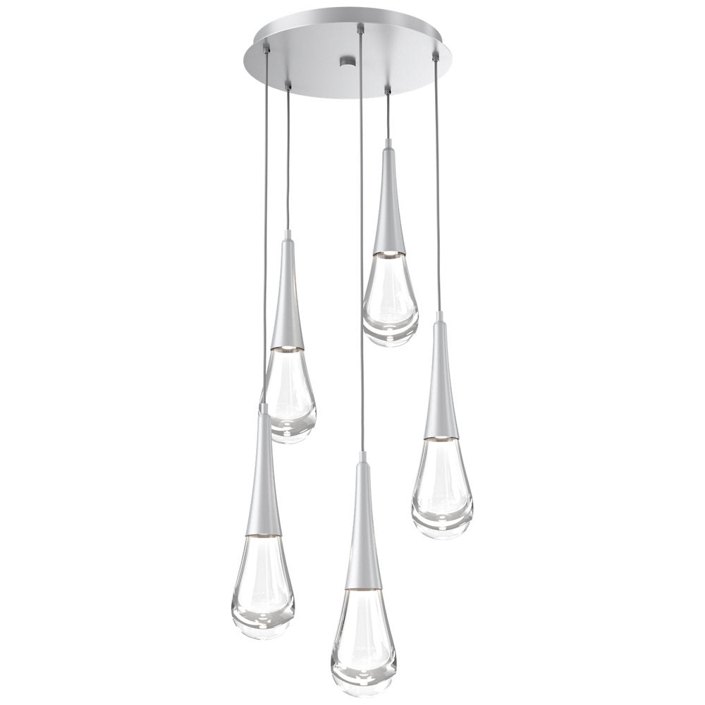 Raindrop Round LED Multi-Light Pendant