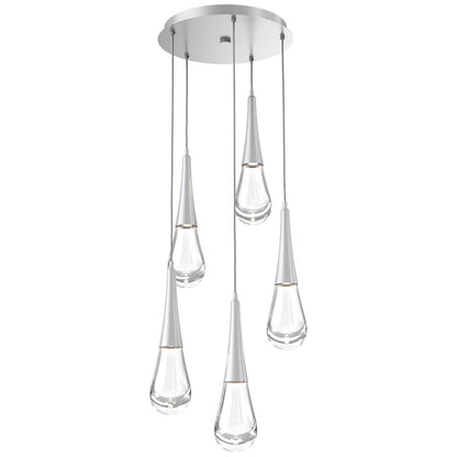 Raindrop Round LED Multi-Light Pendant