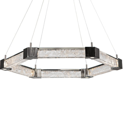 Axis Hexagonal LED Chandelier