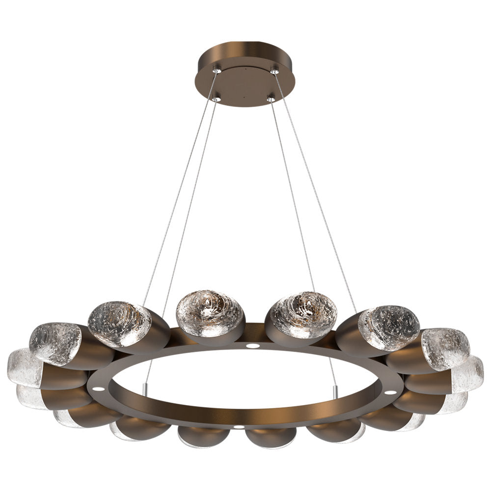 Pebble LED Ring Chandelier