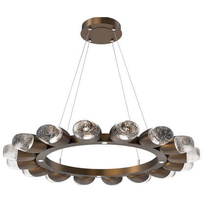 Pebble LED Ring Chandelier