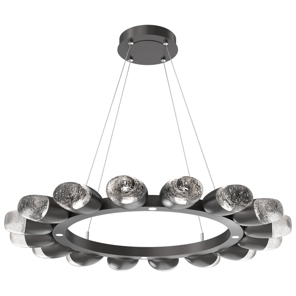 Pebble LED Ring Chandelier
