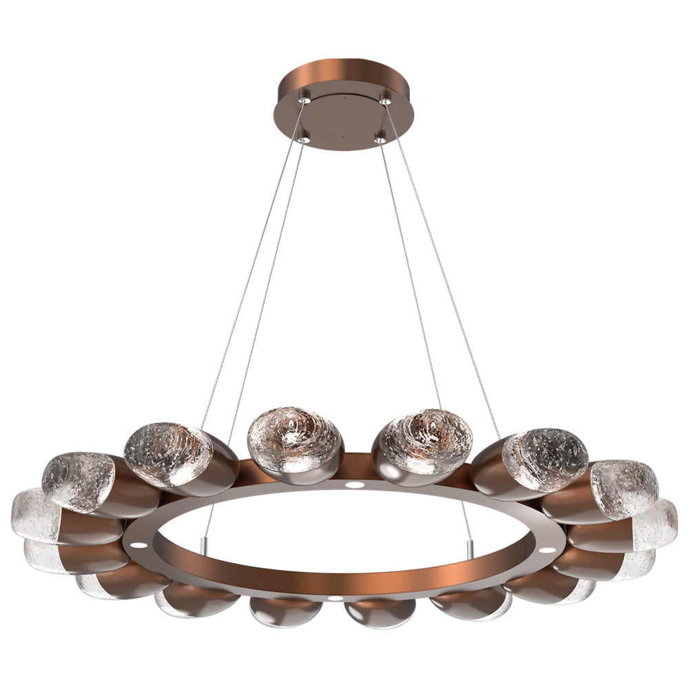 Pebble LED Ring Chandelier
