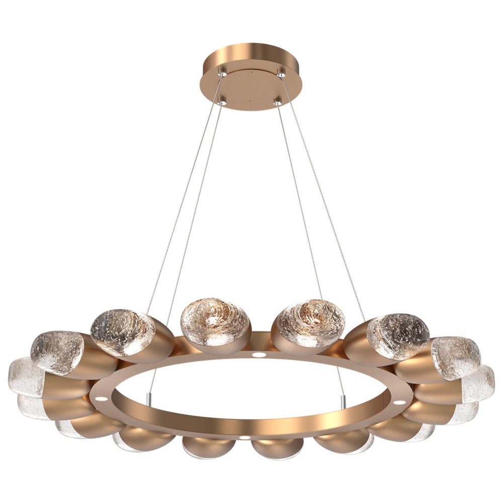 Pebble LED Ring Chandelier