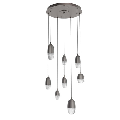 Pebble LED Round Multi-Light Pendant