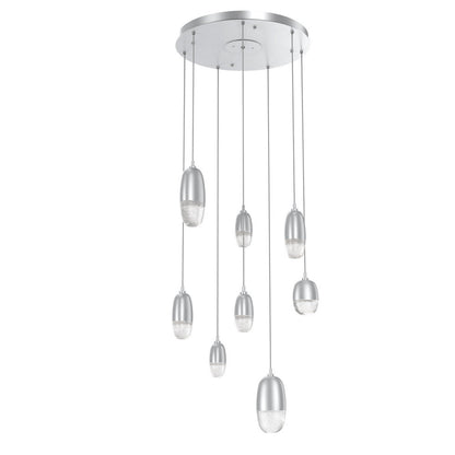Pebble LED Round Multi-Light Pendant