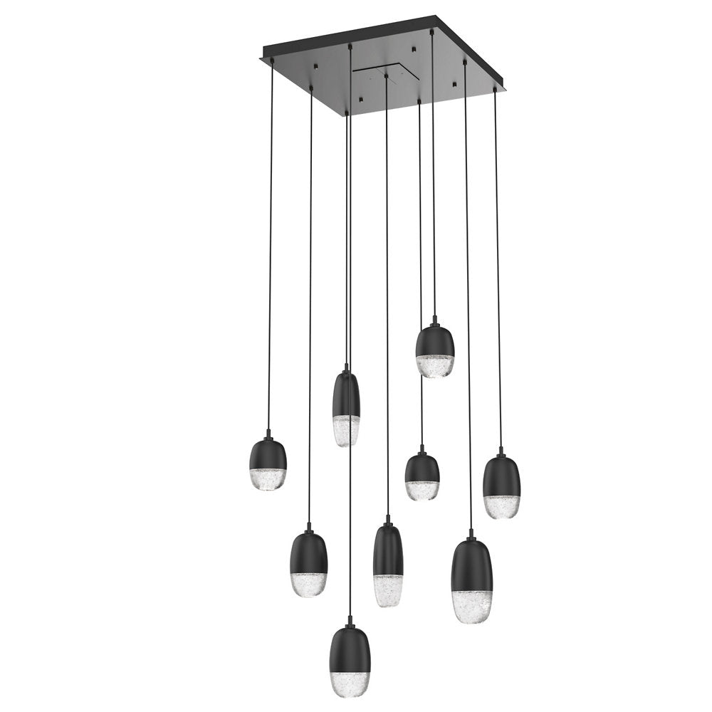 Pebble LED Square Multi-Light Pendant