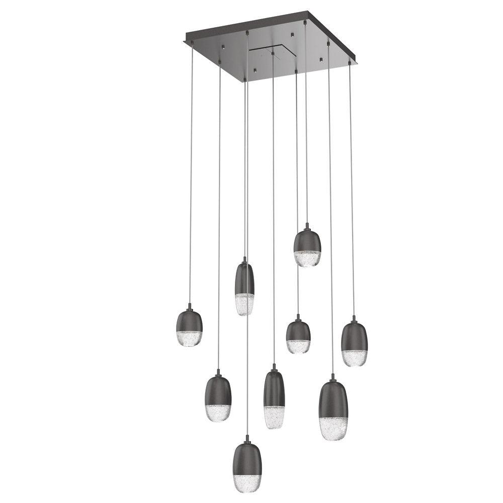 Pebble LED Square Multi-Light Pendant