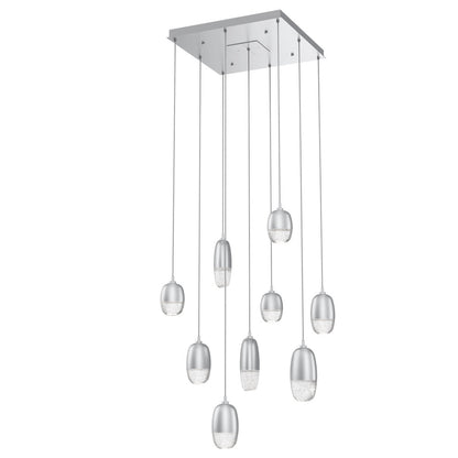 Pebble LED Square Multi-Light Pendant