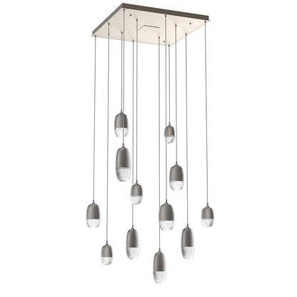 Pebble LED Square Multi-Light Pendant