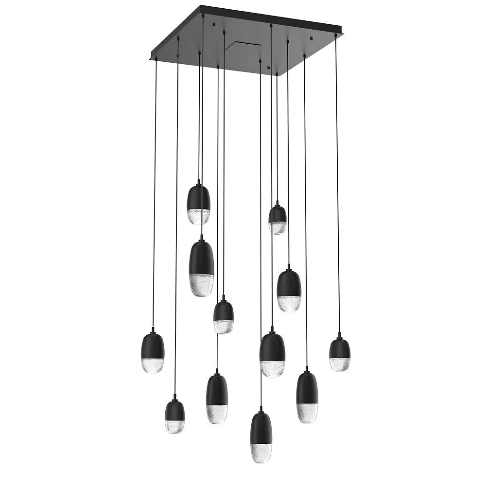 Pebble LED Square Multi-Light Pendant