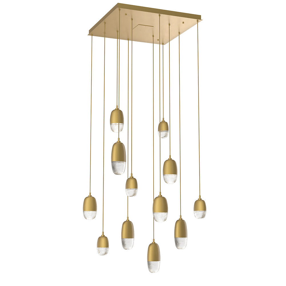 Pebble LED Square Multi-Light Pendant