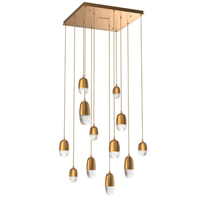 Pebble LED Square Multi-Light Pendant