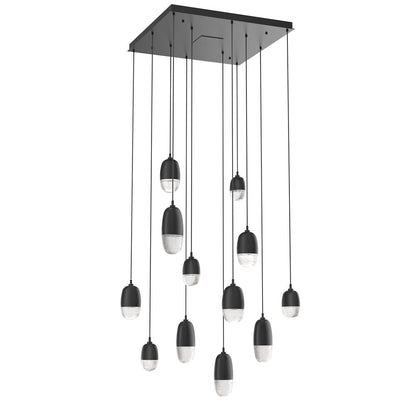 Pebble LED Square Multi-Light Pendant