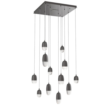 Pebble LED Square Multi-Light Pendant