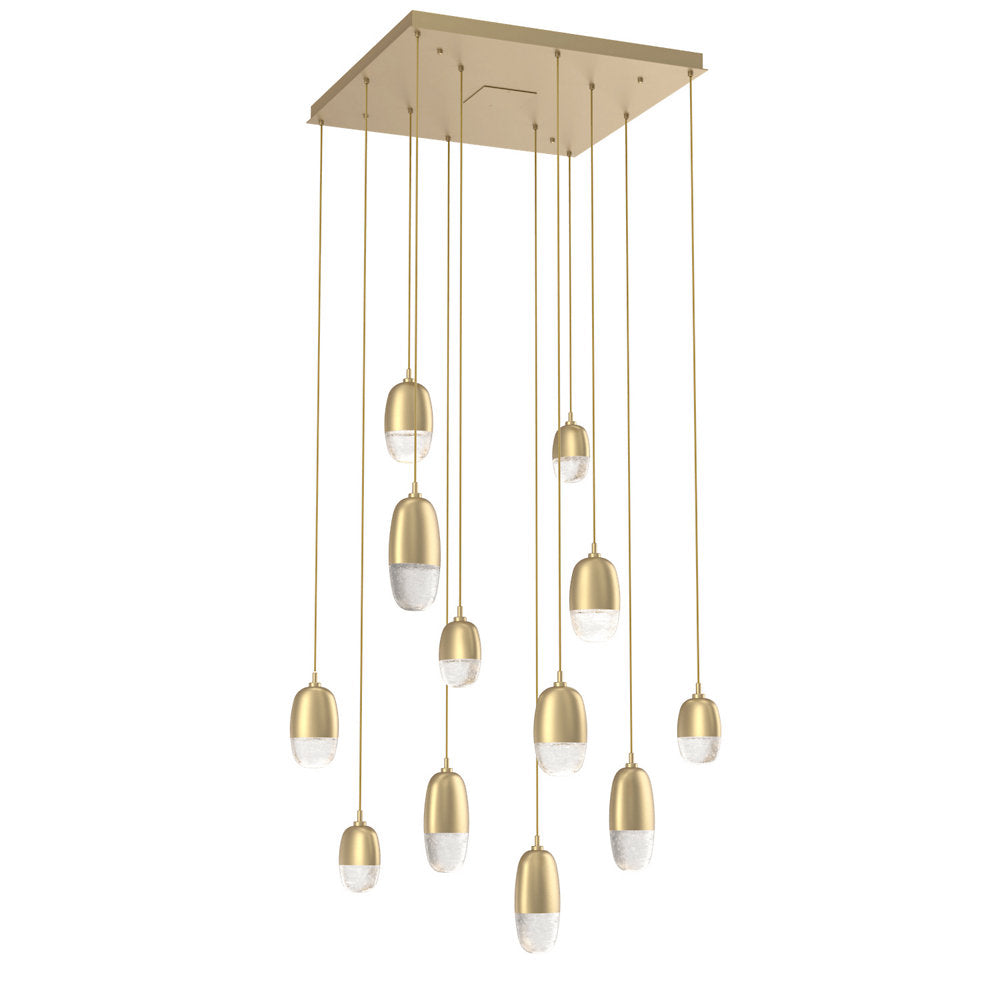 Pebble LED Square Multi-Light Pendant