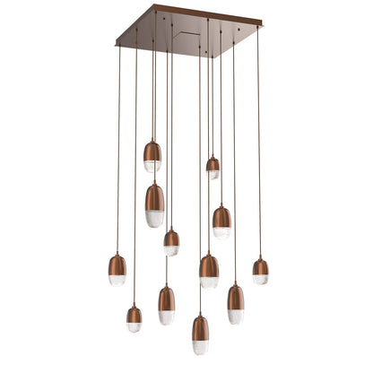 Pebble LED Square Multi-Light Pendant