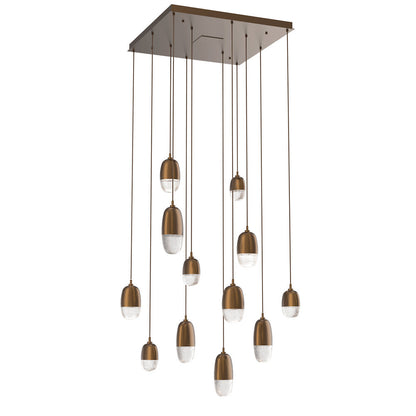 Pebble LED Square Multi-Light Pendant