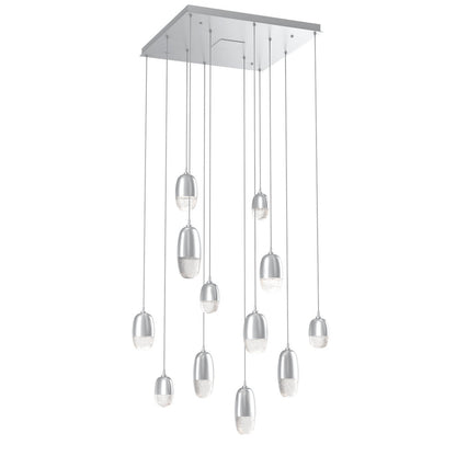 Pebble LED Square Multi-Light Pendant