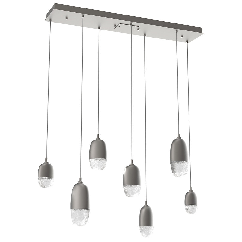 Pebble LED Linear Multi-Light Pendant