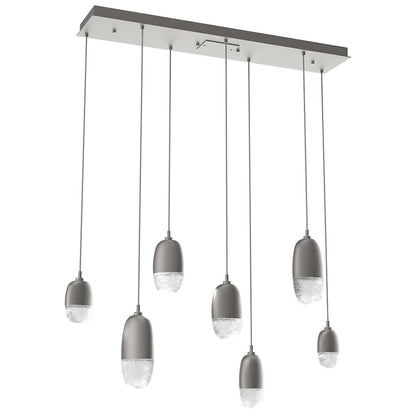Pebble LED Linear Multi-Light Pendant