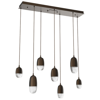 Pebble LED Linear Multi-Light Pendant