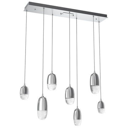 Pebble LED Linear Multi-Light Pendant
