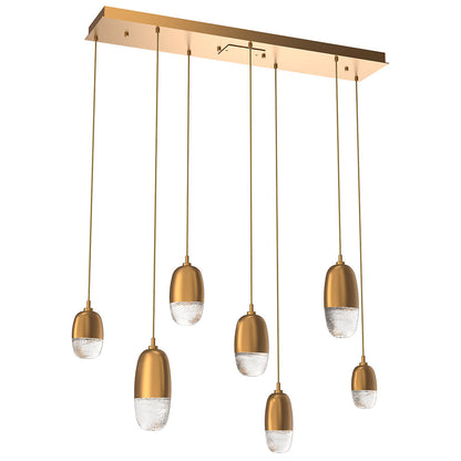 Pebble LED Linear Multi-Light Pendant