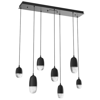 Pebble LED Linear Multi-Light Pendant