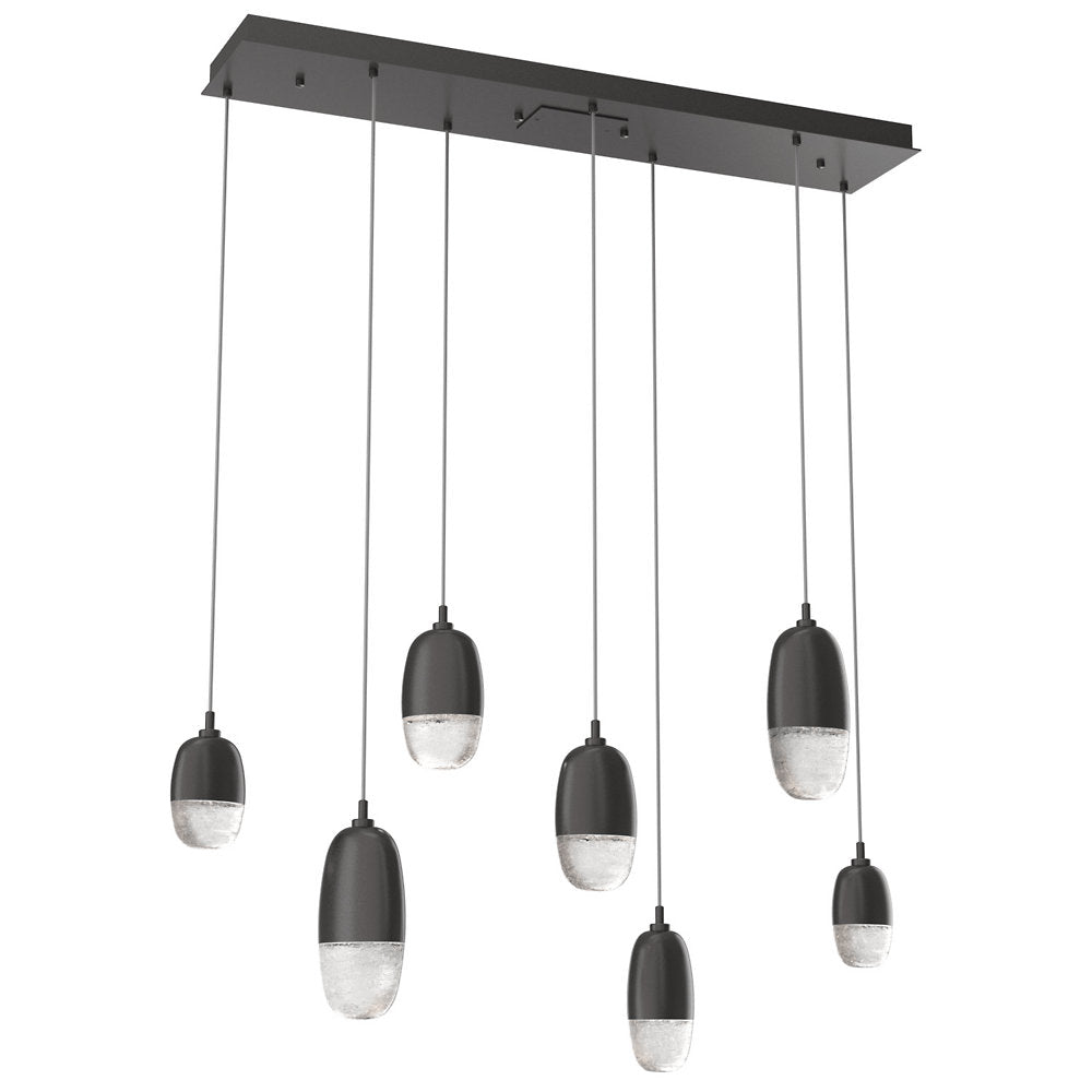 Pebble LED Linear Multi-Light Pendant
