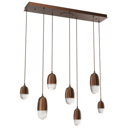 Pebble LED Linear Multi-Light Pendant