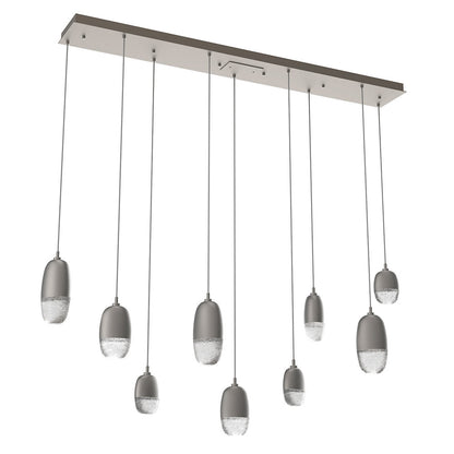 Pebble LED Linear Multi-Light Pendant