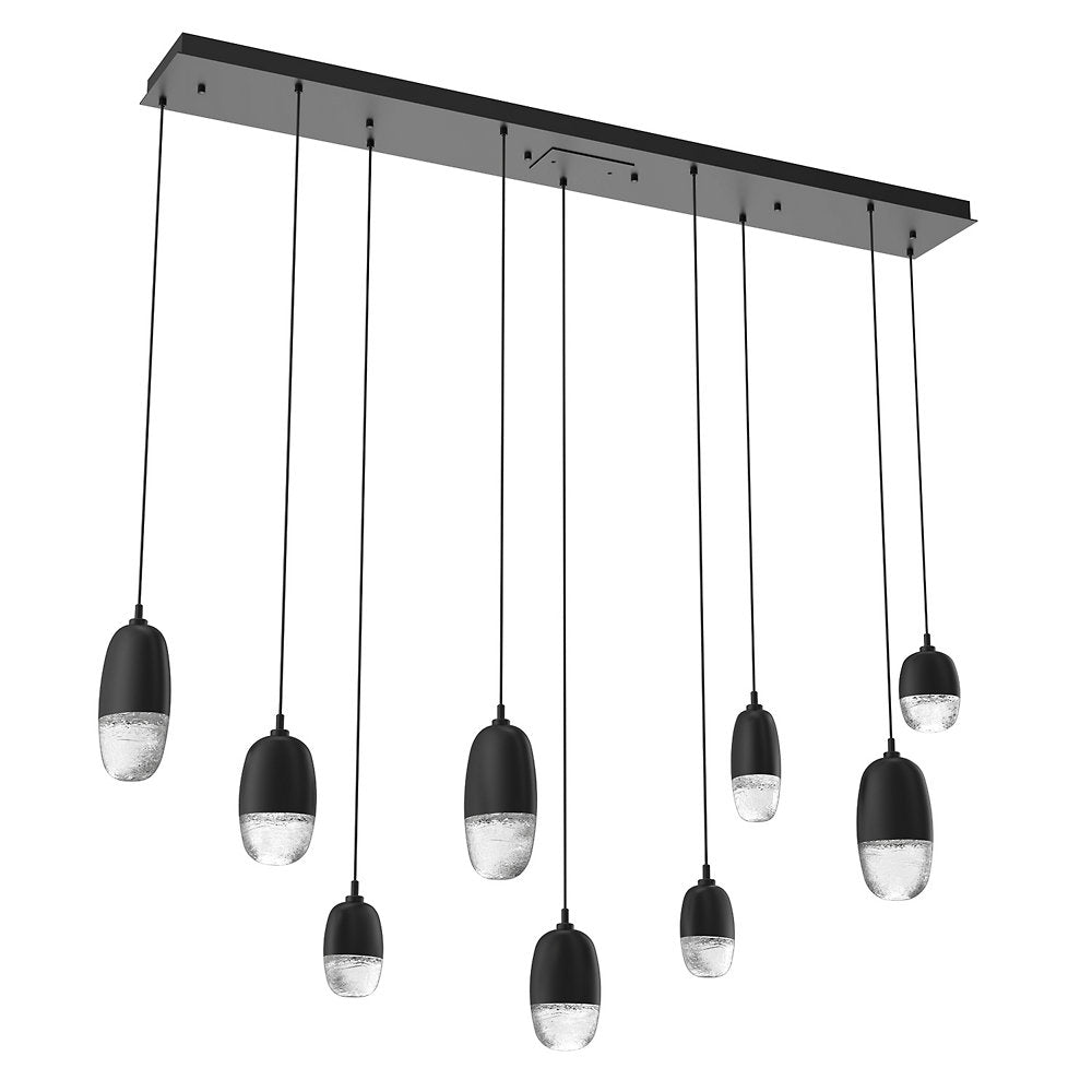Pebble LED Linear Multi-Light Pendant