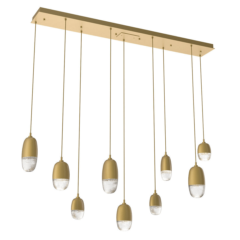 Pebble LED Linear Multi-Light Pendant
