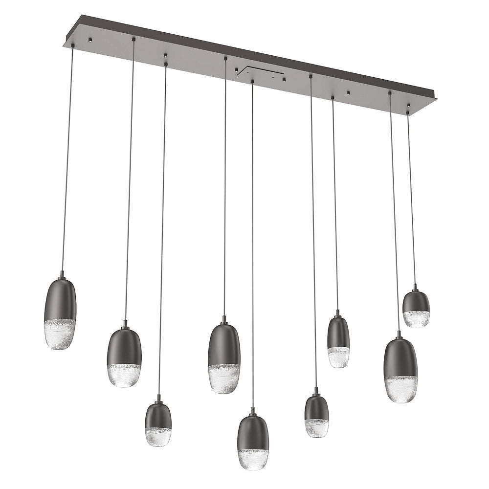 Pebble LED Linear Multi-Light Pendant