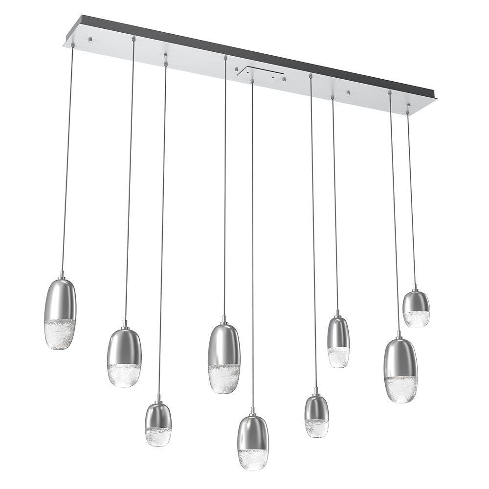 Pebble LED Linear Multi-Light Pendant