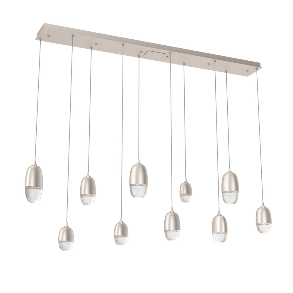 Pebble LED Linear Multi-Light Pendant