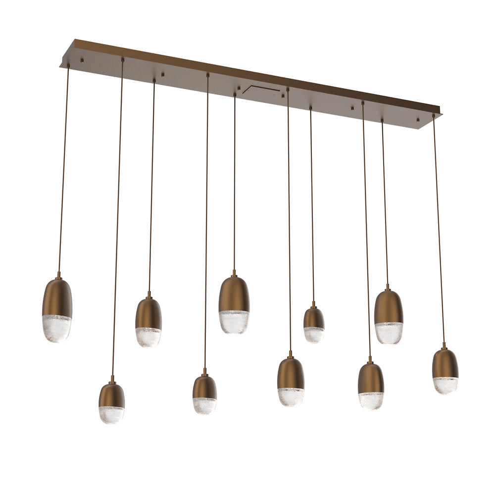Pebble LED Linear Multi-Light Pendant