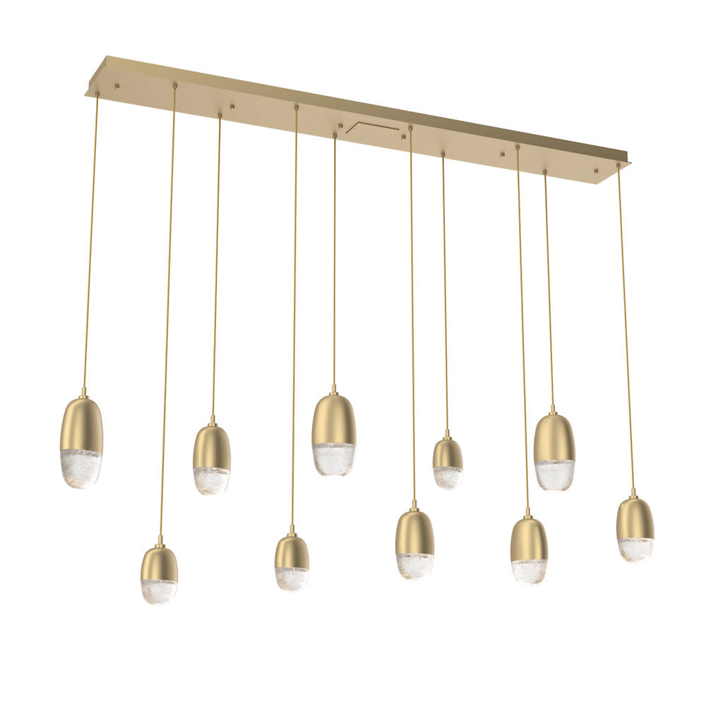 Pebble LED Linear Multi-Light Pendant