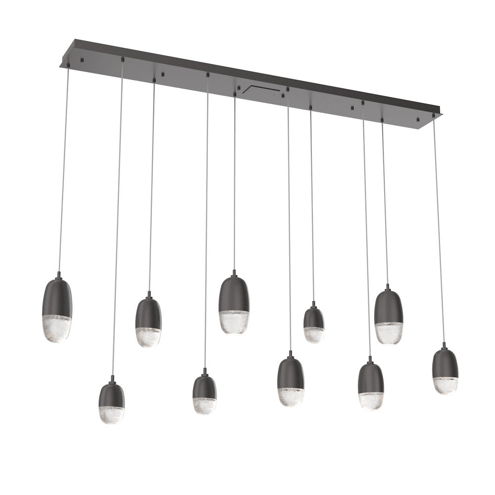 Pebble LED Linear Multi-Light Pendant