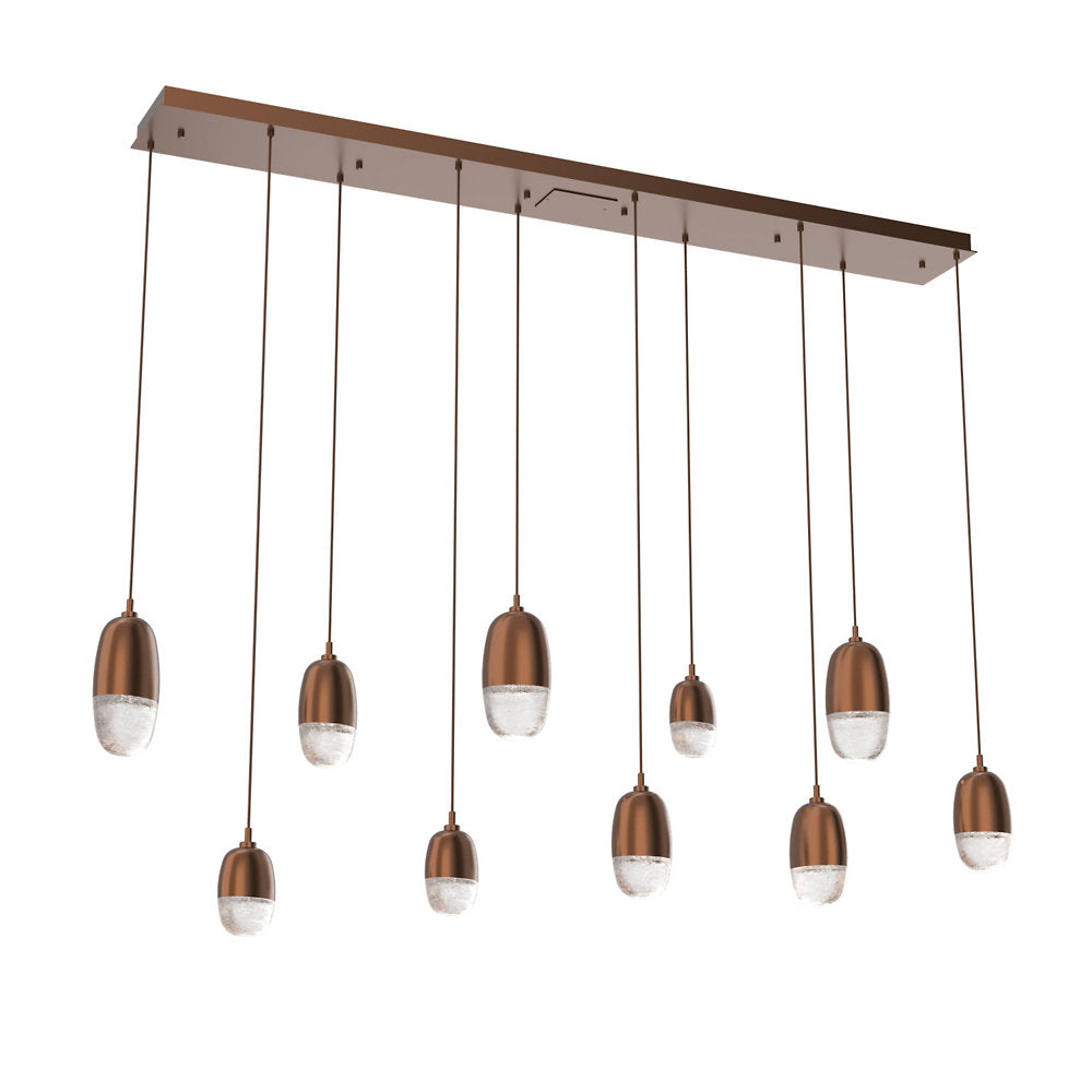 Pebble LED Linear Multi-Light Pendant