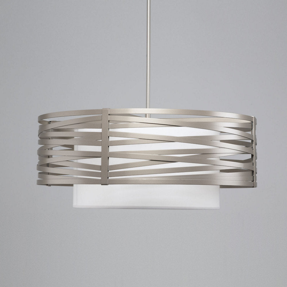 Tempest Drum Pendant with Shade