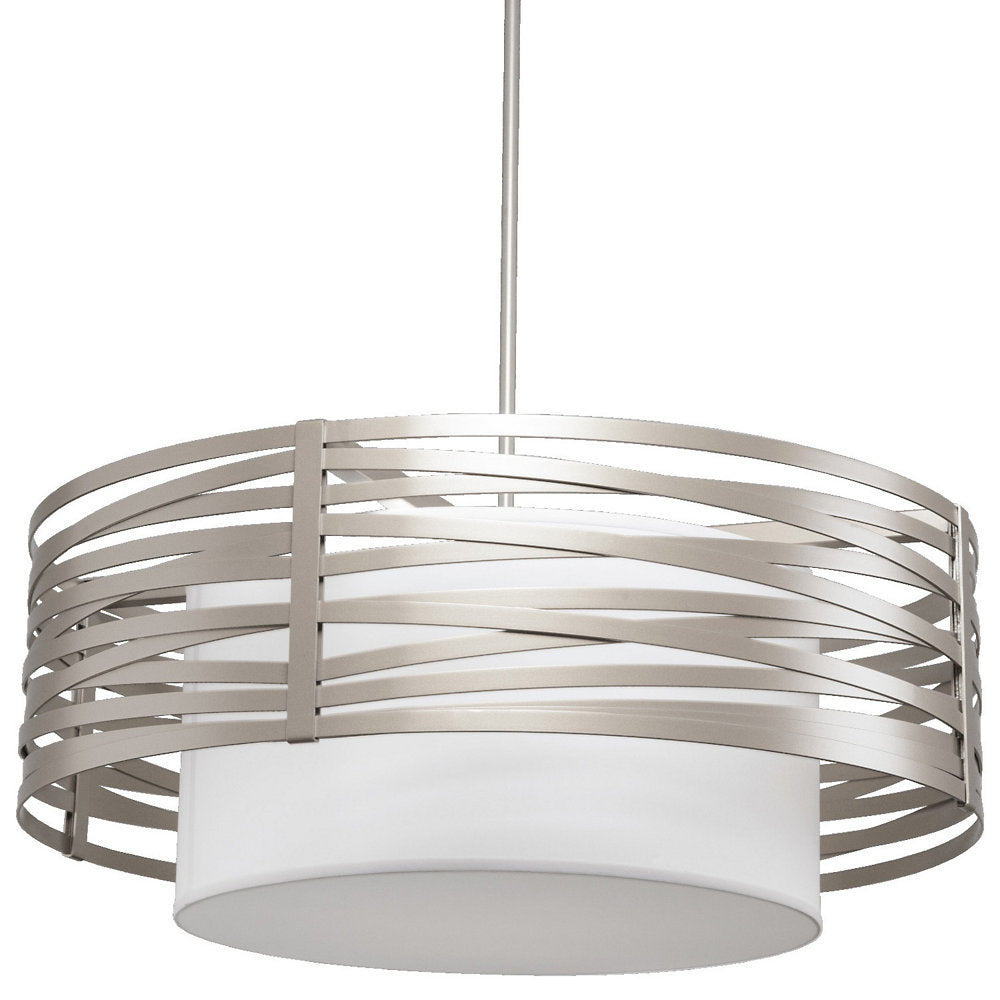 Tempest Drum Pendant with Shade