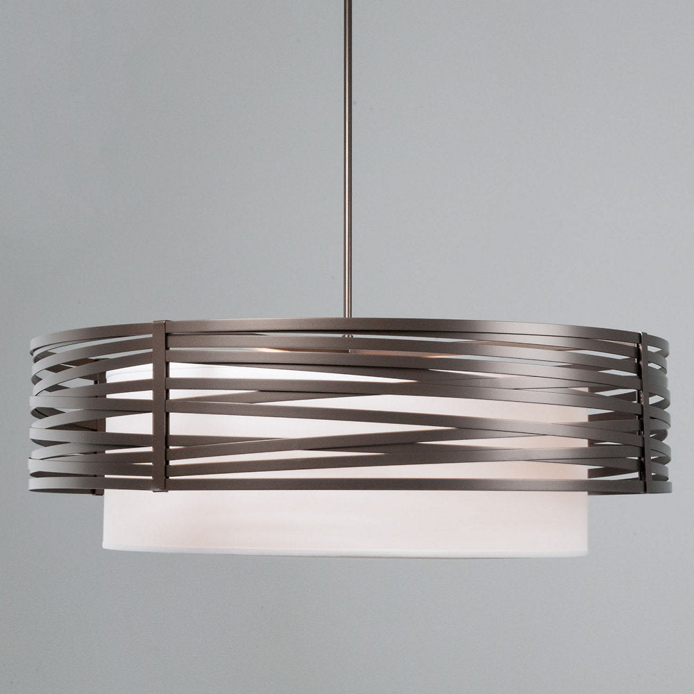 Tempest Drum Pendant with Shade