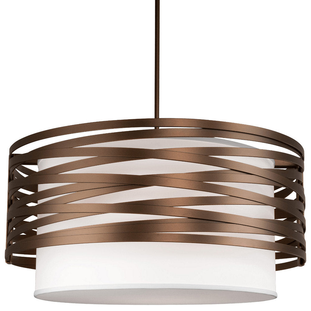 Tempest Drum Pendant with Shade