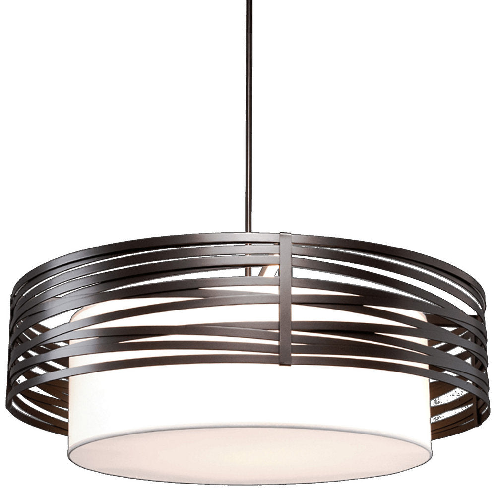 Tempest Drum Pendant with Shade