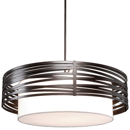 Tempest Drum Pendant with Shade