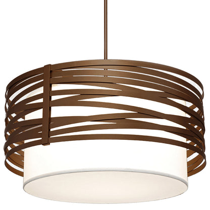 Tempest Drum Pendant with Shade